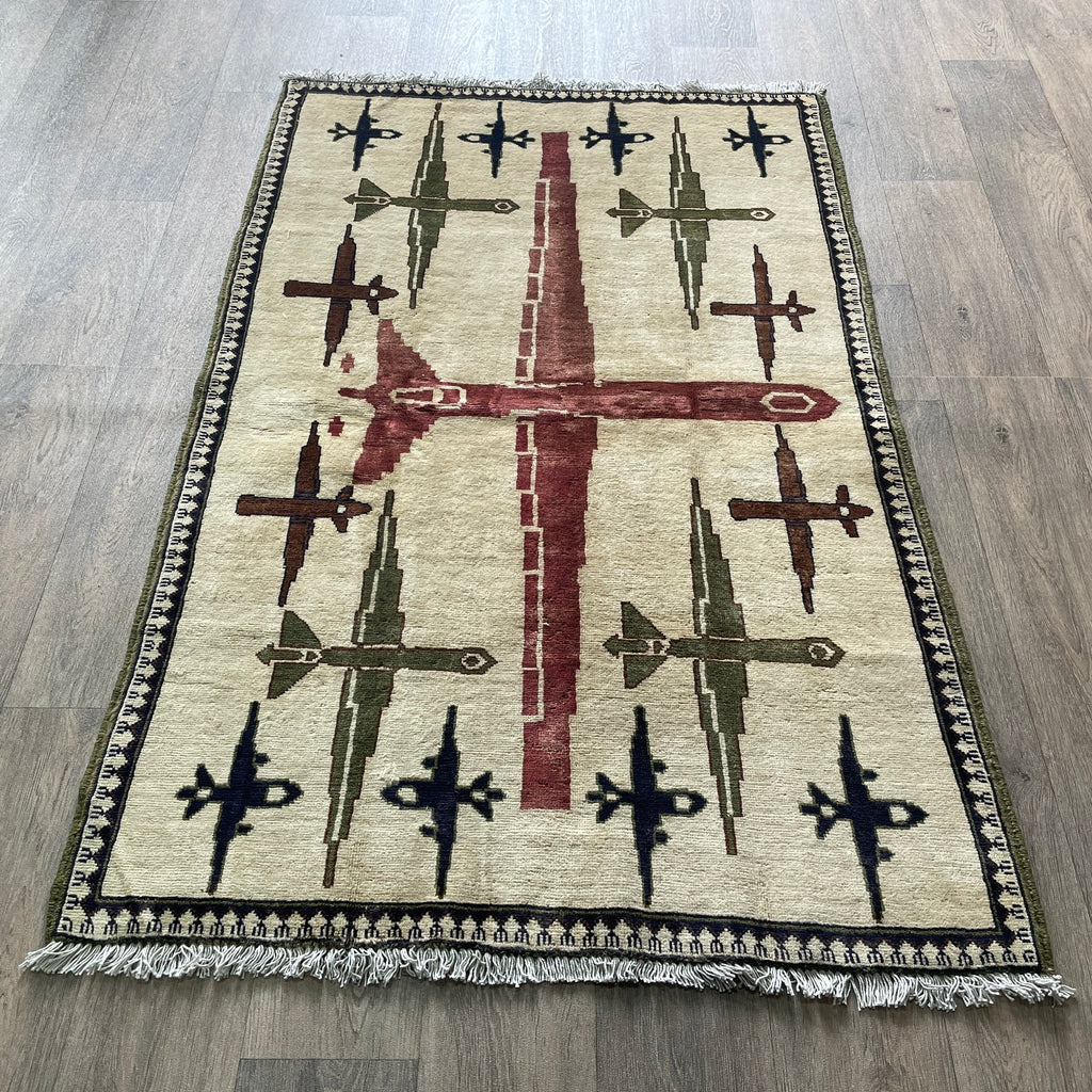 160 x 99 cm | Afghan War Rug