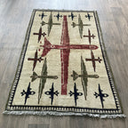 160 x 99 cm | Afghan War Rug