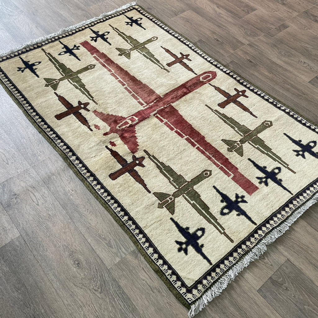 160 x 99 cm | Afghan War Rug