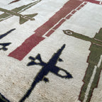 160 x 99 cm | Afghan War Rug