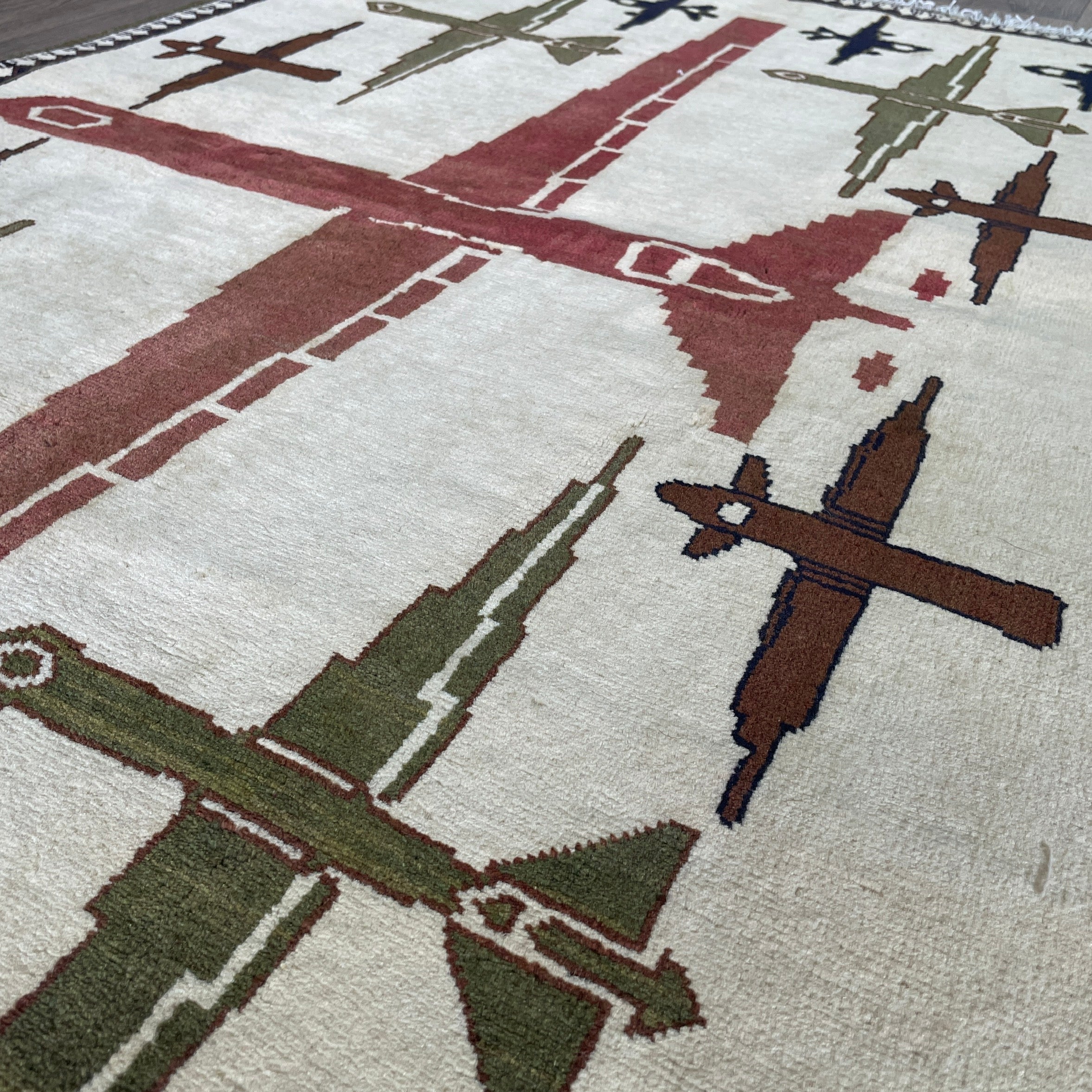 160 x 99 cm | Afghan War Rug