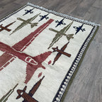 160 x 99 cm | Afghan War Rug
