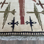 160 x 99 cm | Afghan War Rug