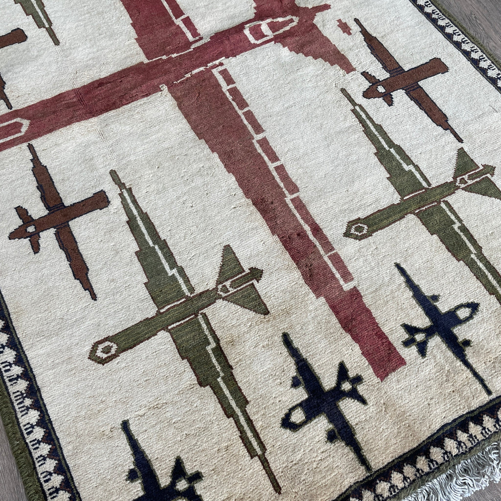 160 x 99 cm | Afghan War Rug