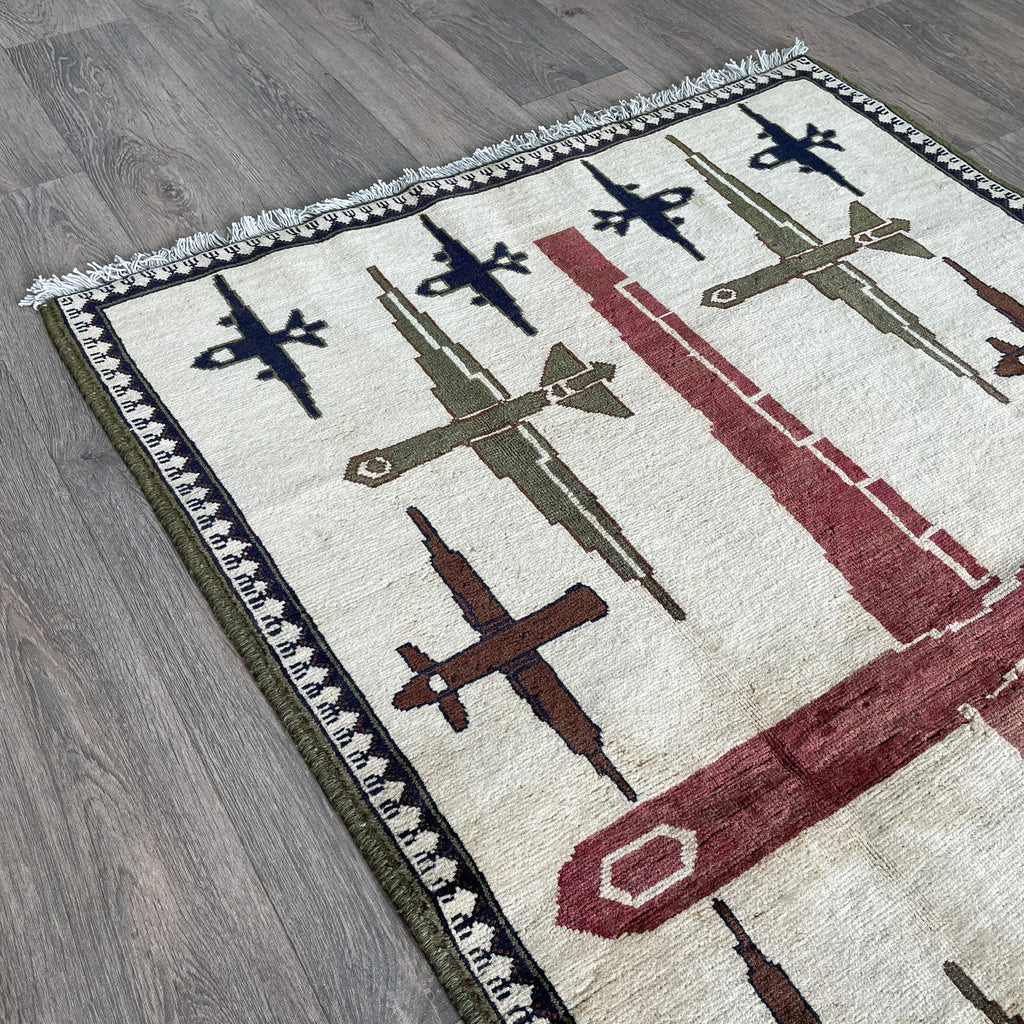 160 x 99 cm | Afghan War Rug
