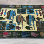 133 x 82 cm | Afghan War Rug