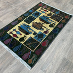 133 x 82 cm | Afghan War Rug