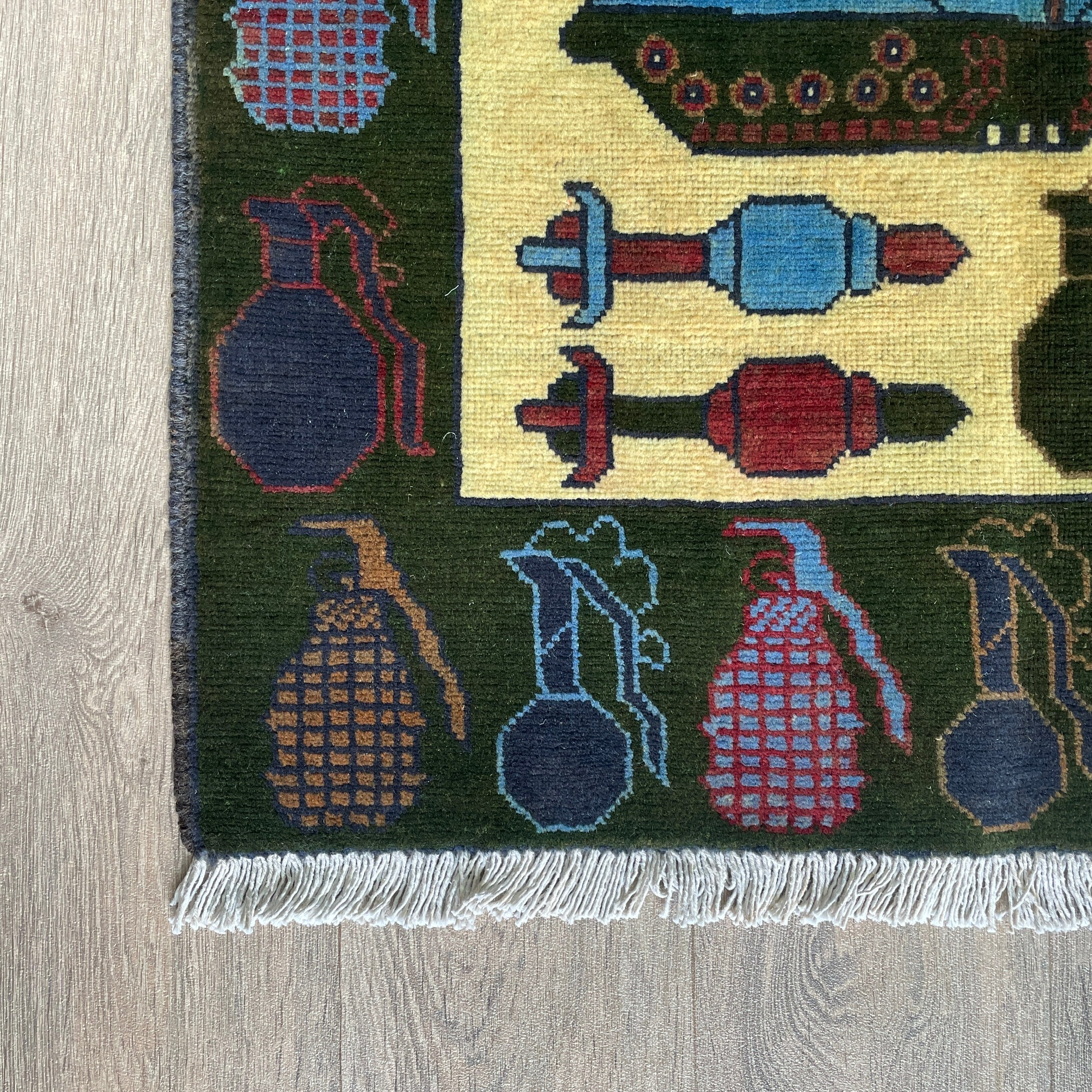 133 x 82 cm | Afghan War Rug