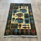 133 x 82 cm | Afghan War Rug