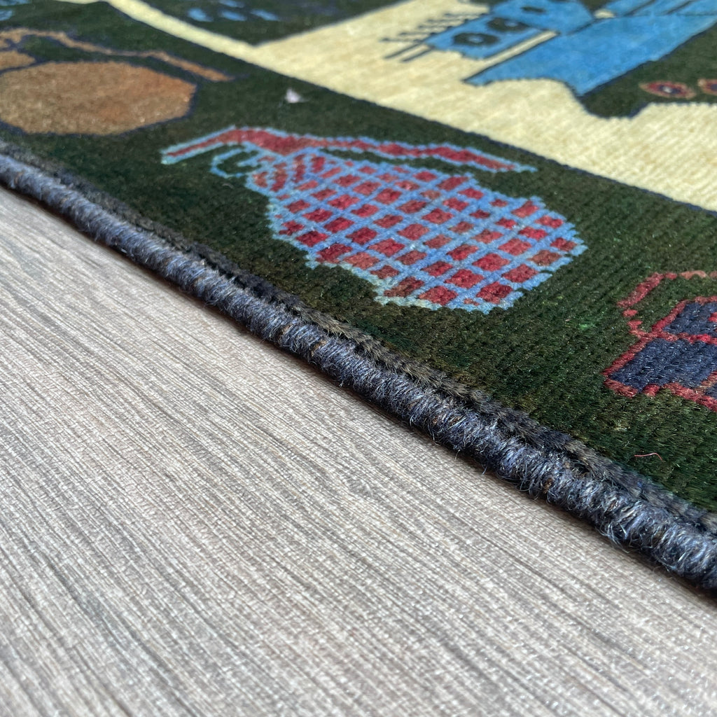 133 x 82 cm | Afghan War Rug