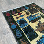 133 x 82 cm | Afghan War Rug