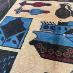133 x 82 cm | Afghan War Rug