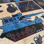 133 x 82 cm | Afghan War Rug