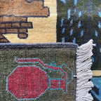 133 x 82 cm | Afghan War Rug