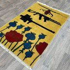 133 x 85 cm | Afghan War Rug