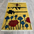 133 x 85 cm | Afghan War Rug
