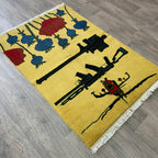 133 x 85 cm | Afghan War Rug