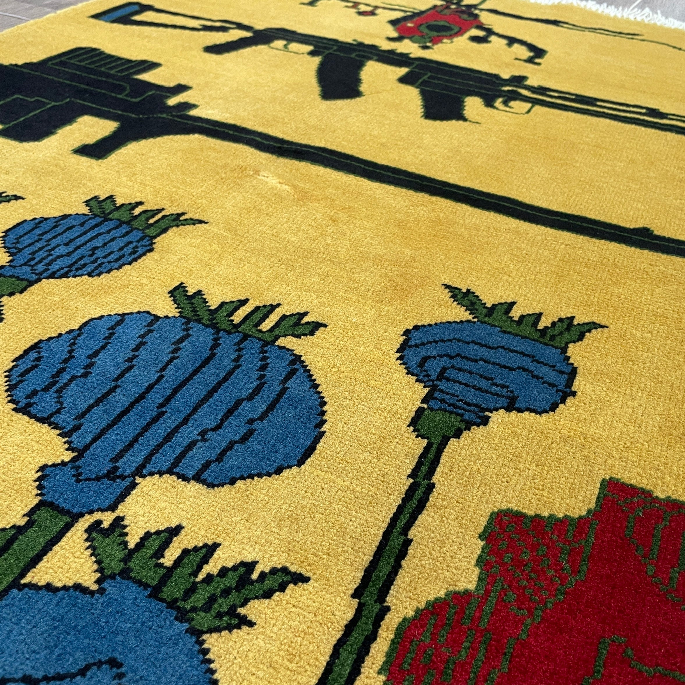 133 x 85 cm | Afghan War Rug