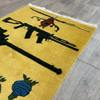 133 x 85 cm | Afghan War Rug