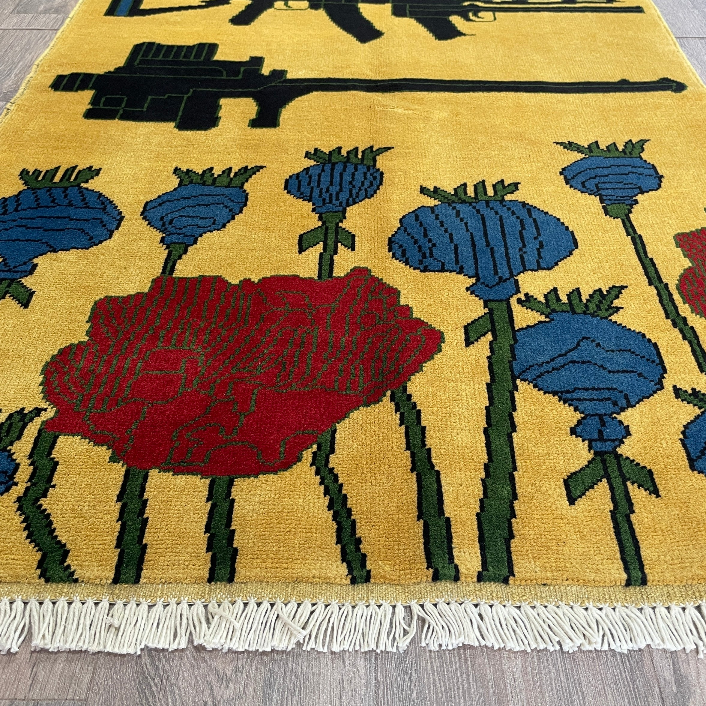 133 x 85 cm | Afghan War Rug
