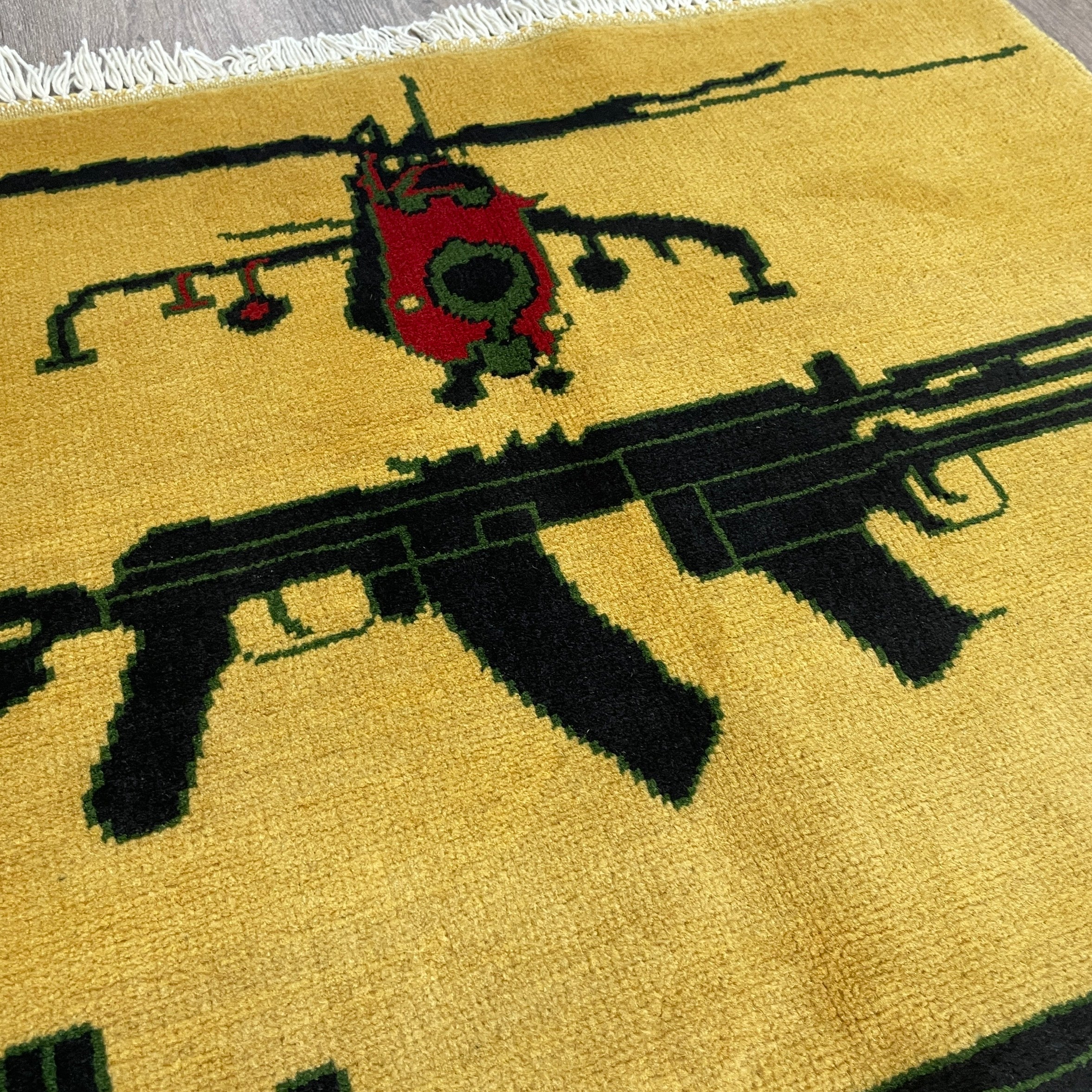 133 x 85 cm | Afghan War Rug