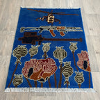 84 x 63 cm | Afghan War Rug