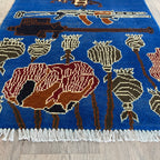 84 x 63 cm | Afghan War Rug