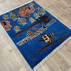 84 x 63 cm | Afghan War Rug
