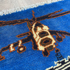84 x 63 cm | Afghan War Rug