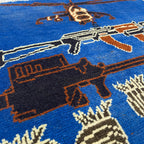 84 x 63 cm | Afghan War Rug