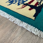 86 x 61 cm | Afghan 9/11 War Rug