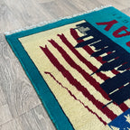 86 x 61 cm | Afghan 9/11 War Rug