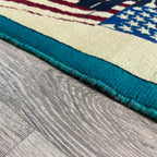 86 x 61 cm | Afghan 9/11 War Rug