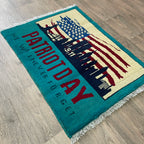 86 x 61 cm | Afghan 9/11 War Rug
