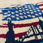 86 x 61 cm | Afghan 9/11 War Rug