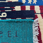 86 x 61 cm | Afghan 9/11 War Rug