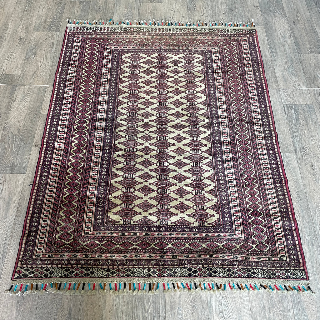 Old Afghan Zahir Shah Rug c. 1970