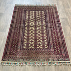 Old Afghan Zahir Shah Rug c. 1970
