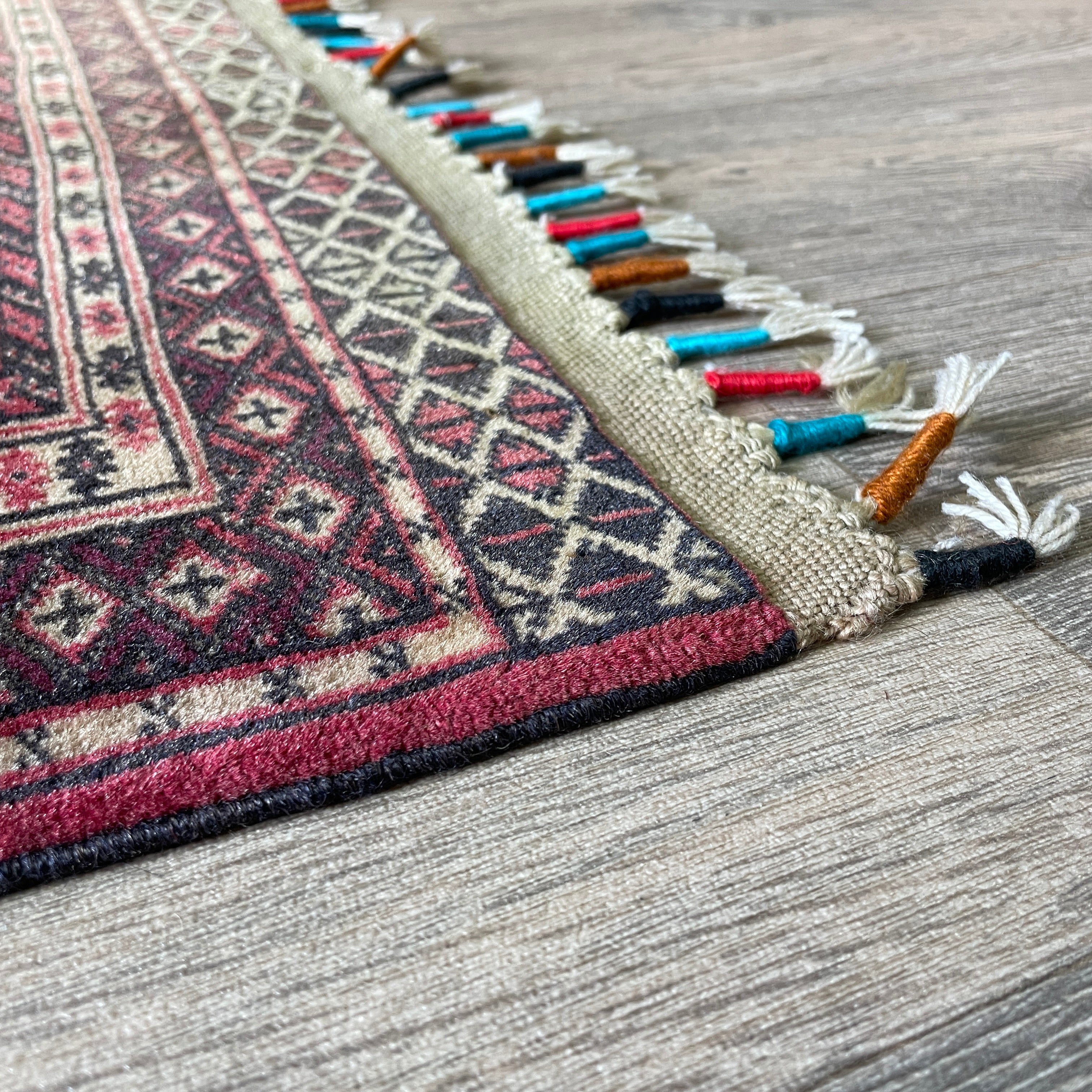 Old Afghan Zahir Shah Rug c. 1970