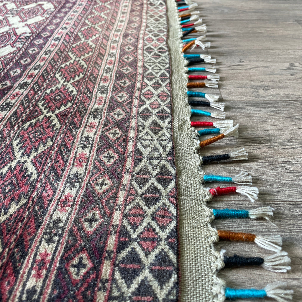 Old Afghan Zahir Shah Rug c. 1970