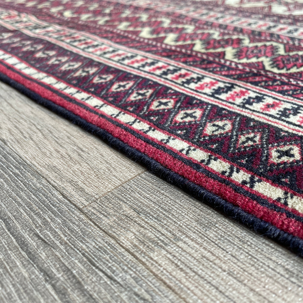 Old Afghan Zahir Shah Rug c. 1970