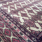 Old Afghan Zahir Shah Rug c. 1970