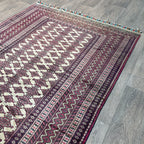 Old Afghan Zahir Shah Rug c. 1970