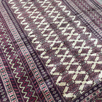 Old Afghan Zahir Shah Rug c. 1970