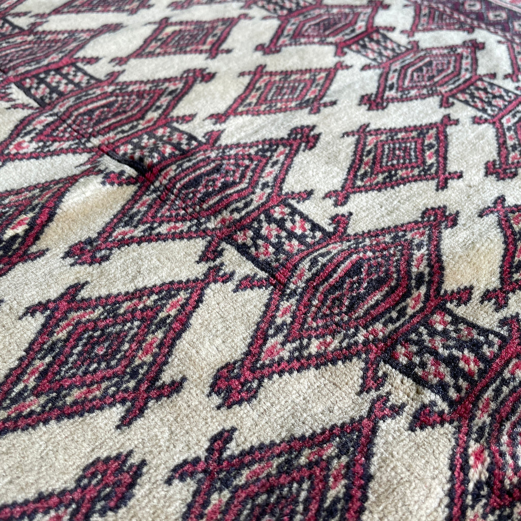 Old Afghan Zahir Shah Rug c. 1970