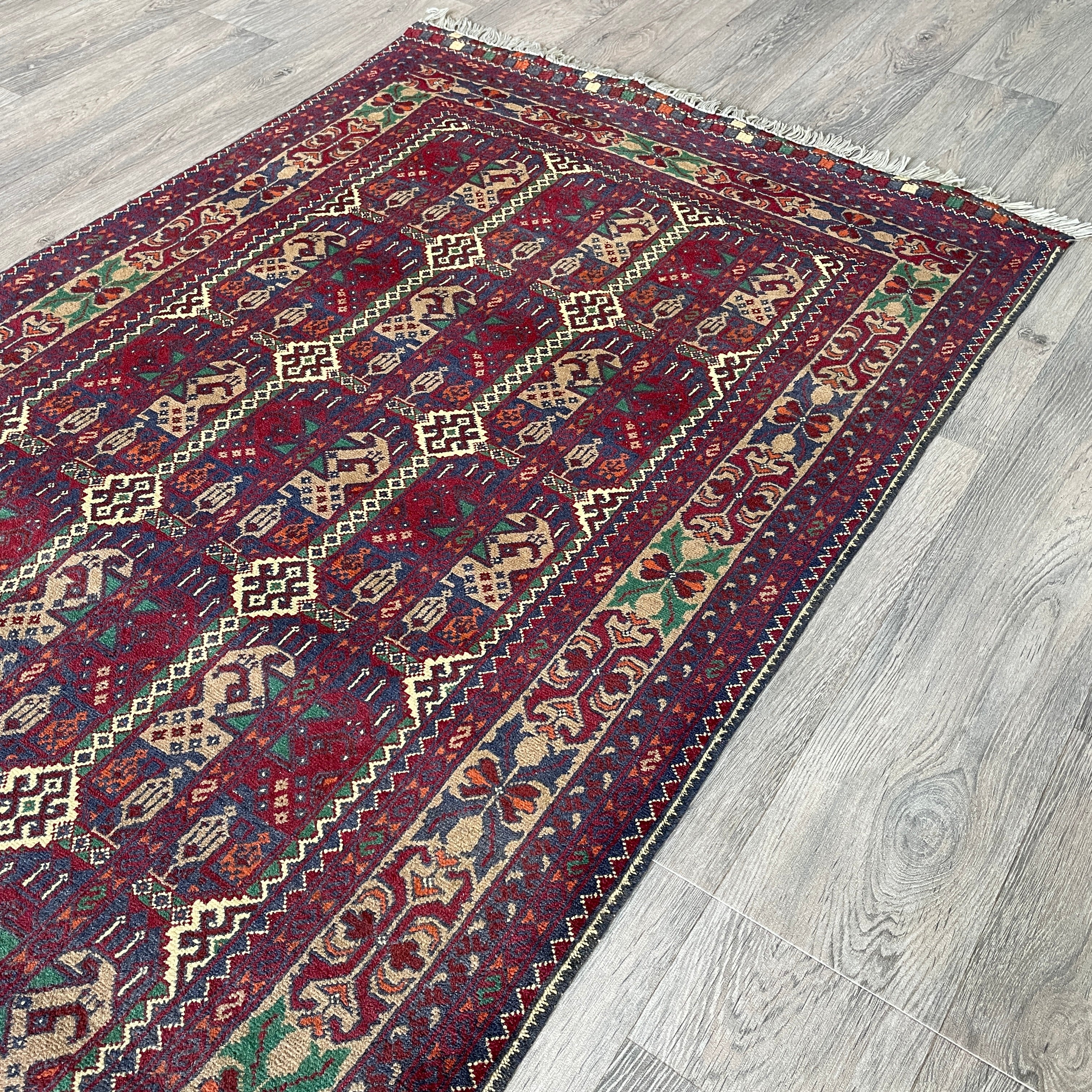 Afghan Ala Bakhmal Rug