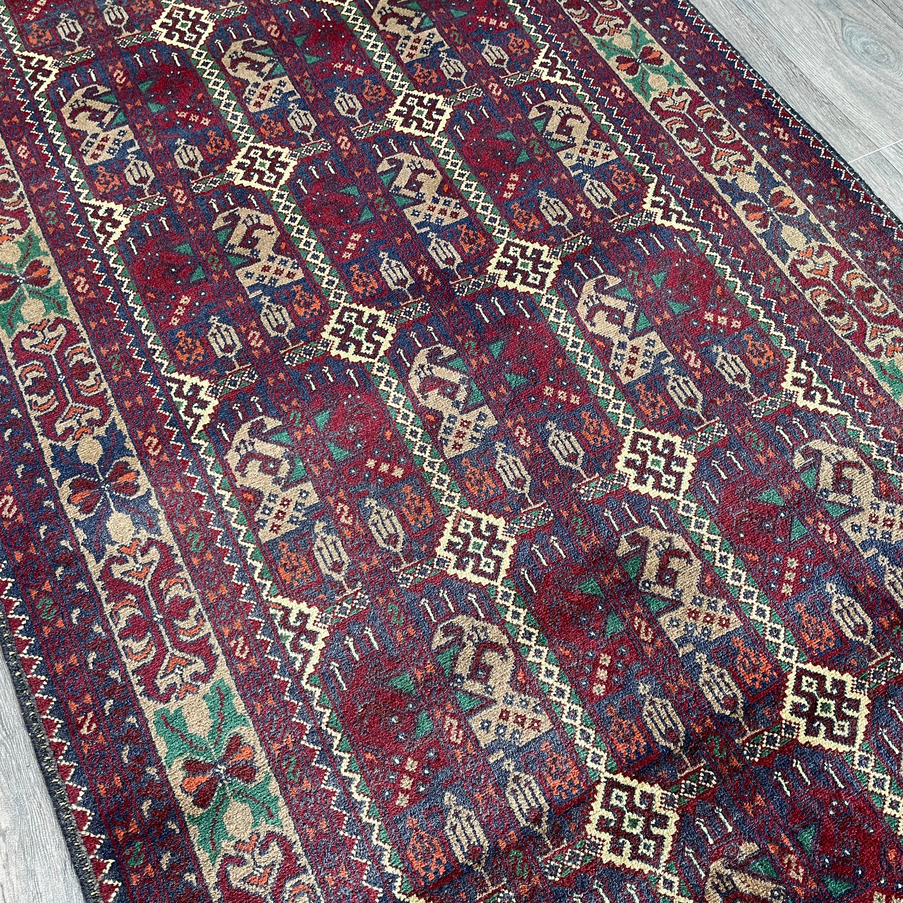 Afghan Ala Bakhmal Rug