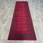 292 x 88 cm | Afghan Aqcha Runner - Khorasan Rugs