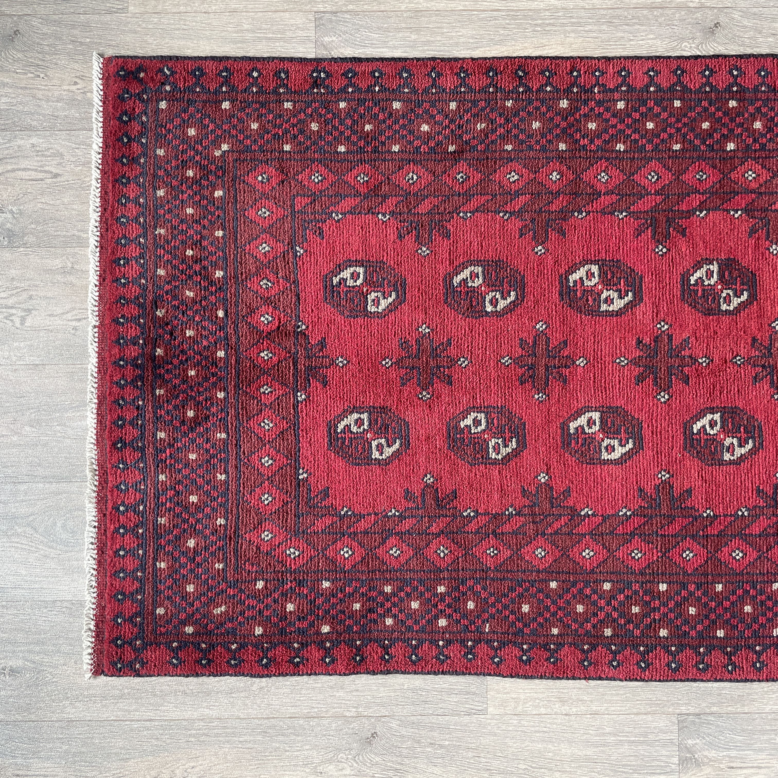 292 x 88 cm | Afghan Aqcha Runner - Khorasan Rugs