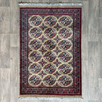 Fine Turkmen Tekke Rug (Merino Wool)